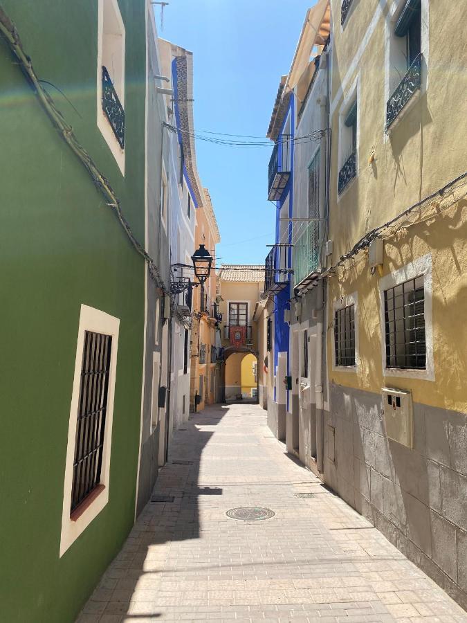 Acogedor Piso Planta Baja En El Casco Antiguo. Daire Villajoyosa Dış mekan fotoğraf